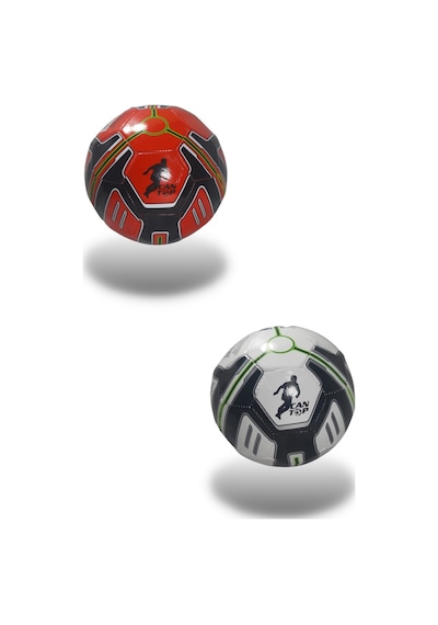 Renkli Futbolcu Figürlü Yumuşak Dokulu Futbol Topu