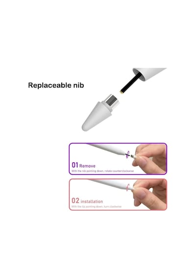 Universal Dokunmatik Stylus Kalem Led Göstergeli Manyetik Gövdeli Type-c Şarjlı Hassas Uçlu Çizim Ve Not Alma Kalemi Tüm Touchscreen Cihazlarla İpad İle Uyumlu Zr61 Siyah Belirtilmemiş Universal Dokunmatik Stylus Kalem Led Göstergeli Manyetik Gövdeli Type-c Şarjlı Hassas Uçlu Çizim Ve Not Alma Kalemi Tüm Touchscreen Cihazlarla İpad İle Uyumlu Zr61 Siyah Belirtilmemiş