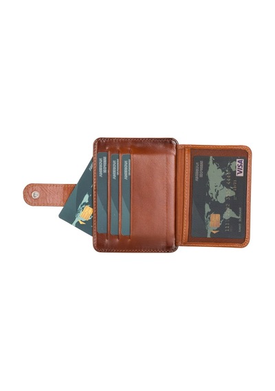Bouletta Çok Bölmeli Slim Deri Kartlık Blw019 Rst2Ef Taba (544113192)