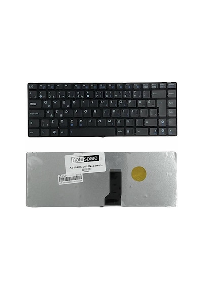 Asus İle Uyumlu Ul80ve, Ul80vf, Ul80vg, Ul80vj, Ul80vp, Ul80vs Notebook Klavye Siyah Tr