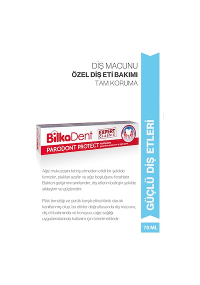 BilkaDent Parodont Protect Diş Macunu Günlük Bakım 75 ML