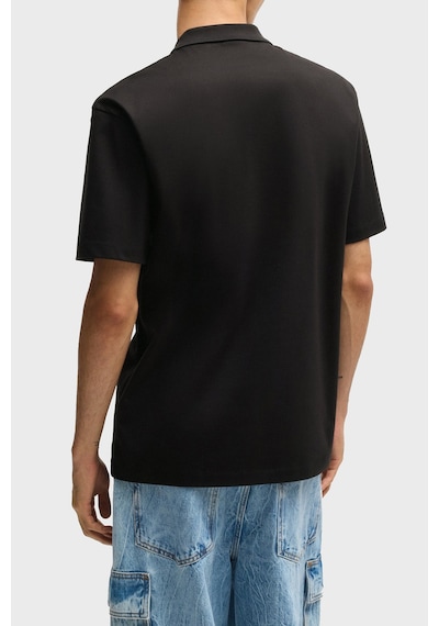 Hugo Erkek Polo Yaka T Shirt 50517638 001 Siyah Siyah