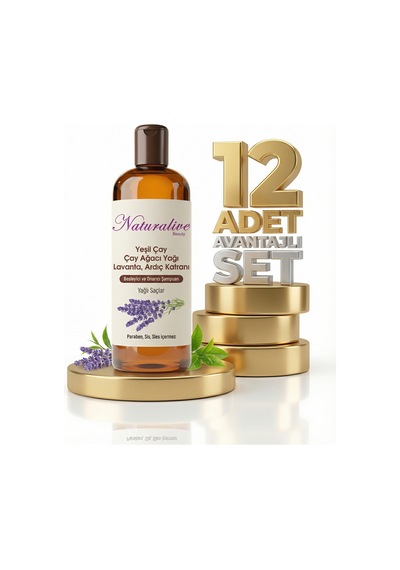 Naturalive Yağlı Saçlar İçin Şampuan 12x500 Ml