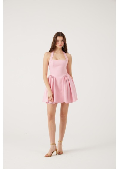 Holly Lolly Cepli Mini Felici Elbise Pembe
