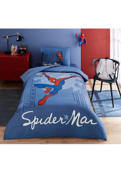Özdilek Spiderman Sense Tek Kişilik Lisanslı Lastikli Çocuk Nevresim Takımı Çok Renkli
