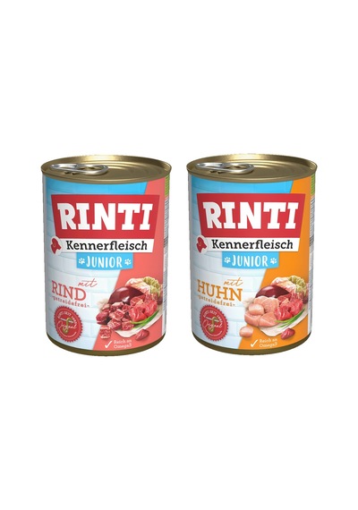 Rinti 2 Çeşit Karma Gurme Yavru Köpek Konservesi 400 G X 2 Adet