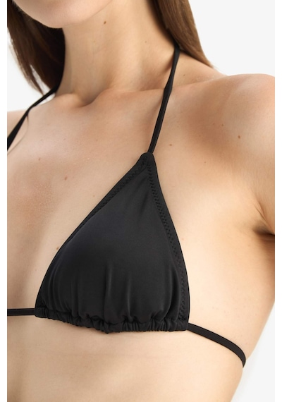 DeFacto Regular Fit Üçgen Bikini Üstü-Fall in Love T3666AZ25SMBK81