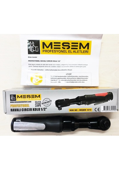 Meşem Havalı Cırcır Kolu 1/2"