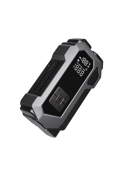 Suitu At-003 Akü Takviye Cihazı 4'ü 1 Arada Powerbank, Hava Kompresörü, Lcd Ekran, 16.000mah 150psı