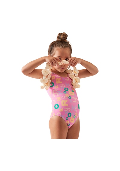Roxy Funny Bambino One Piece Çocuk Mayo Pembe