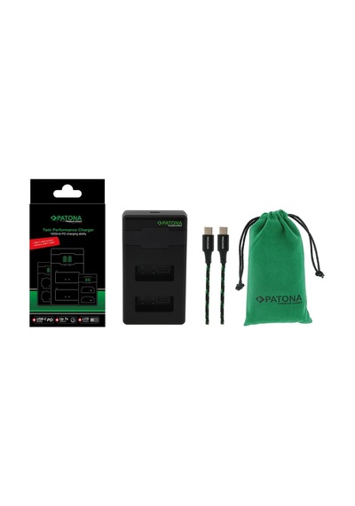 Patona Premium Canon Lp-e17 İkili Şarj Cihazı + Pd20w Adaptör