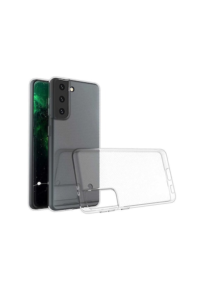Zore Galaxy Uyumlu S21 Fe Kılıf Süper Silikon Kapak - Renksiz Renksiz