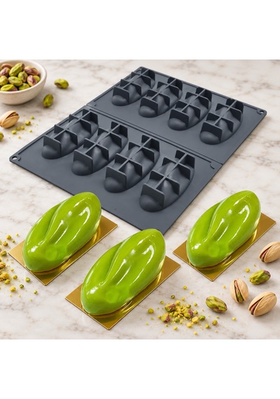 Fida Antep Fıstığı Silikon Pasta Kalıbı Gri