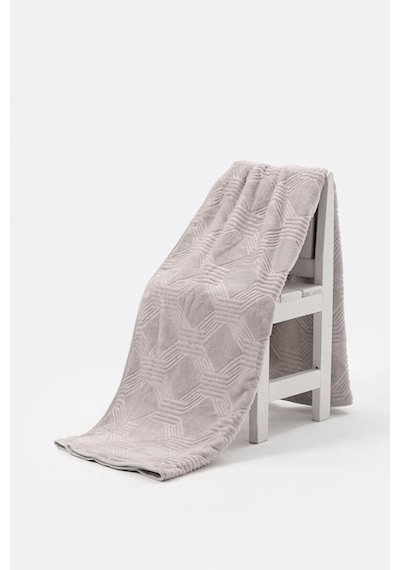 Özdilek Çift Kişilik Trendy Art Deco Battaniye Gri