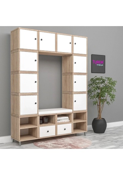 Colerfull Çok Amaçlı Dolap Mdf Siyah Colerfull Çok Amaçlı Dolap Mdf Siyah