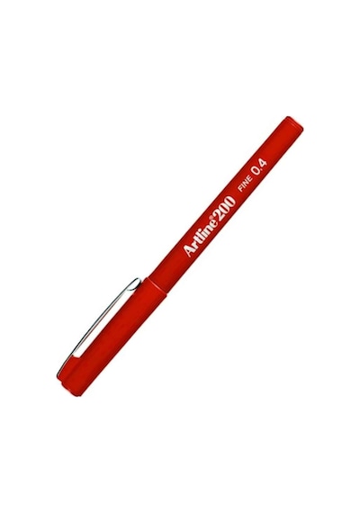 200 Fineliner 0.4 MM İnce Uçlu Yazı ve Çizim Kalemi Turuncu