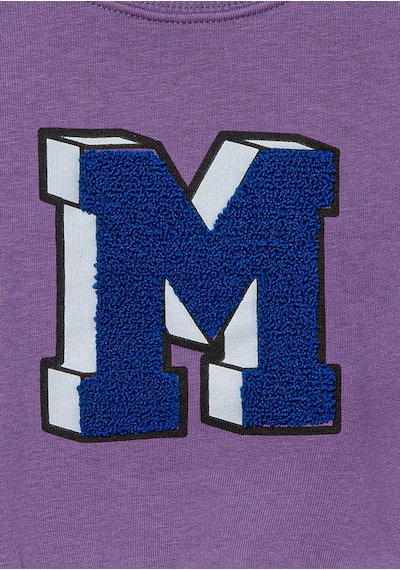 Mavi - M Logo Baskılı Mor Sweatshirt 7s10079-88135 Mor