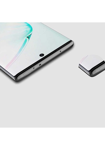 Kilifone - Galaxy Note 10 Plus Uyumlu - Ekran Koruyucu Süper Pet Ekran Koruyucu Jelatin - Şeffaf