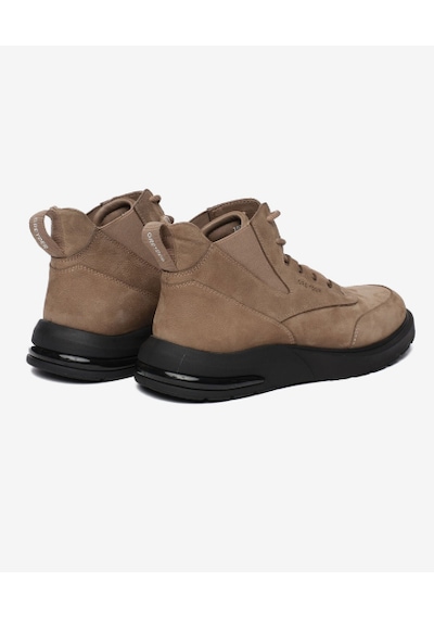 Greyder Erkek Vizon Hakiki Deri Sneaker Bot 5k1sb18741 266 Vızon