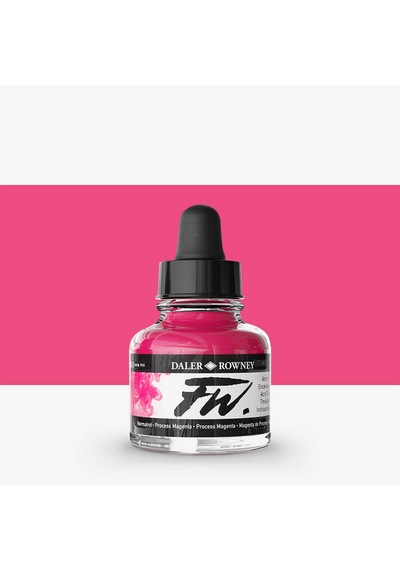 Daler Rowney Fw Ink Akrilik Mürekkep 29.5 Ml Process Magenta 412 Diğer
