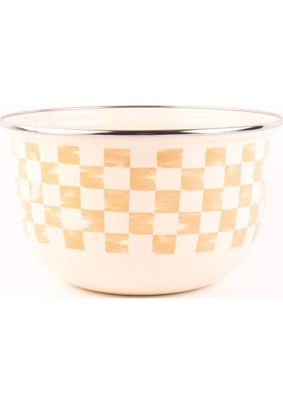 Beige Emaye Karıştırma Kabı 24cm - 4lt Bej