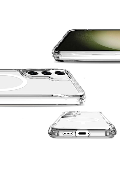 Samsung Galaxy Uyumlu S24 Plus Kılıf Magsafe Şarj Özellikli T-max Kapak