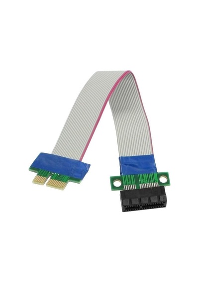 5146 Pcı-e Express 1x Dişi Erkek Riser Yükseltici 20 Cm Uzatma Kablosu Kablo