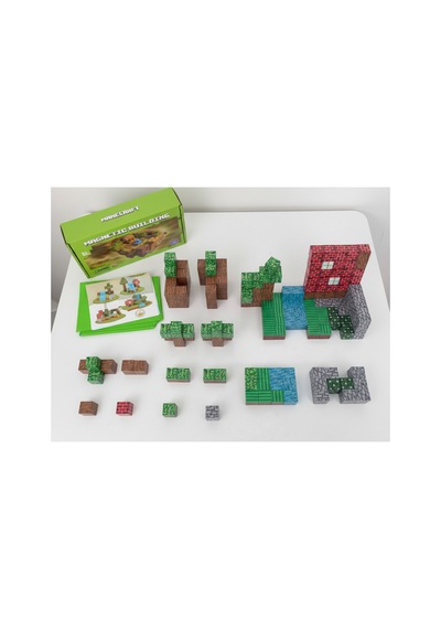 Module World 100 Parça Minecraft Tarzı Zeka Geliştici Eğitici Oyuncak