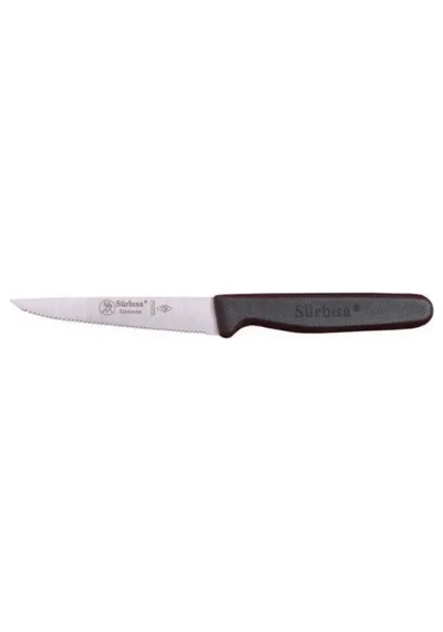 Sürbısa 61004lz - Sürmene Lazerli, Tırtıklı Sebze Bıçağı 9,5cm Renkli