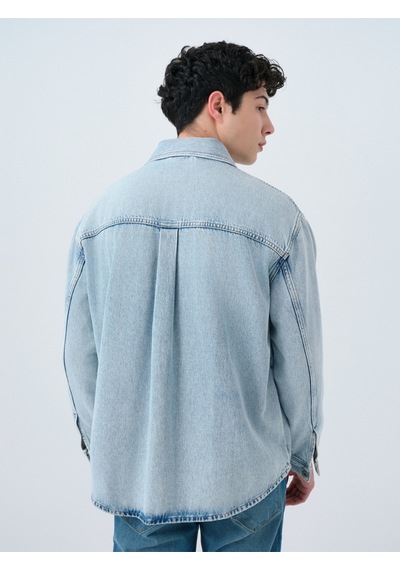 Lf2039699 Gömlek U.kol Denim