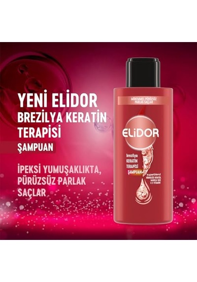 Ayrex Şampuan Brezilya Keratin Terapisi Seyahat Boy 90 Mililitre 4 Paketi