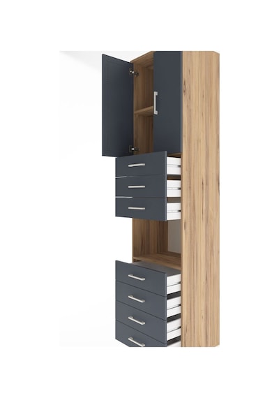 Hyperion Dolap 3 Raflı 7 Çekmeceli 2 Kapaklı 60x44x243 Çam-an... Çam Hyperion Dolap 3 Raflı 7 Çekmeceli 2 Kapaklı 60x44x243 Çam-an... Çam