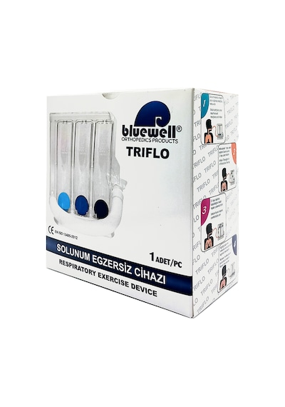 Bluewell Solunum Egzersiz Cihazı Triflo 3 Top