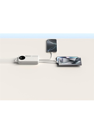 S-link Ip-g220 20000mah Pd20w+qc3.0 Dahili Kablolu Beyaz Lcd Taşınabilir Pil Şarj Cihazı Powerbank