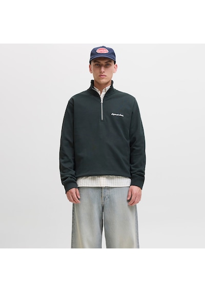 Jack & Jones Norrebro Erkek Yeşil Sweatshirt 12282899-frr Yeşil