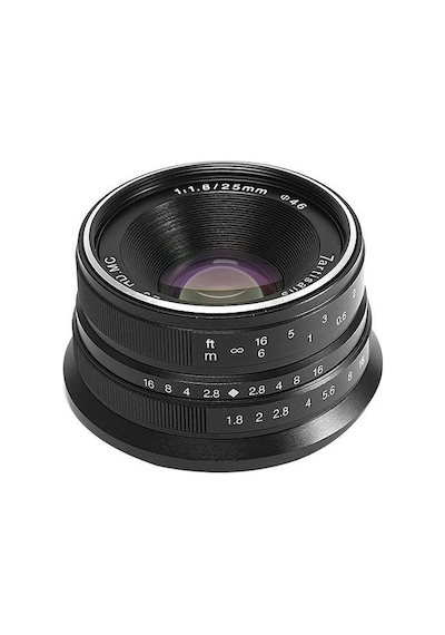 7Artisans 25 MM F/1.8 Manual Focus Prime Fixed (Sony E-Mount) Uyumlu Lens