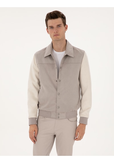 Pierre Cardin Erkek Taş Deri Mont-kaban 50318155-570 Taş