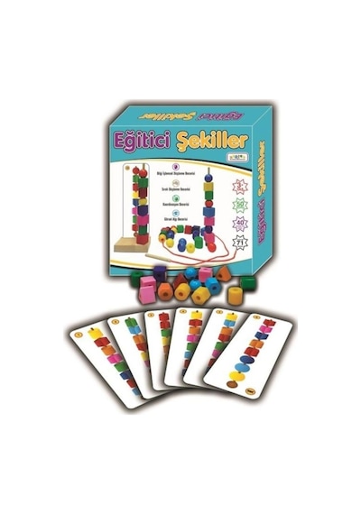 Zekice Zekice Eğitici Şekiller Akıl Oyunu