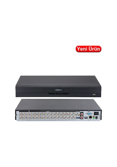 Dahua Xvr4232an-5m-ı 32 Kanal 1080p 2x16tb 2mp Hdcvı Kam. Destekler 1xhdmı 1xvga 2xusb 1xrj45 Xvr