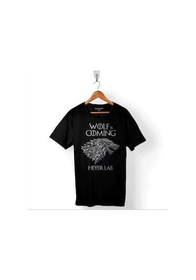 Game Of Thrones House Stark Wolf Is Coming Baskılı Tişört Unisex T-shirt 001