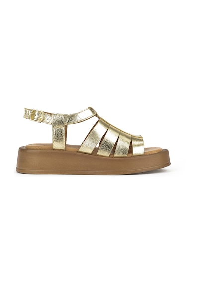 Ziya, Hakiki Deri Kadın Sandalet 1511033z23069 Gold 1511033z23069 326 Gold Altın
