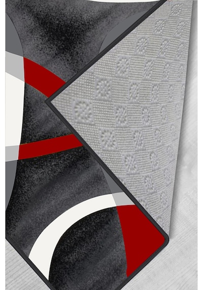 Rovigo Home Dijital Baskı Yıkanabilir Kaymaz Taban Salon Halısı RVG0255 Çok Renkli