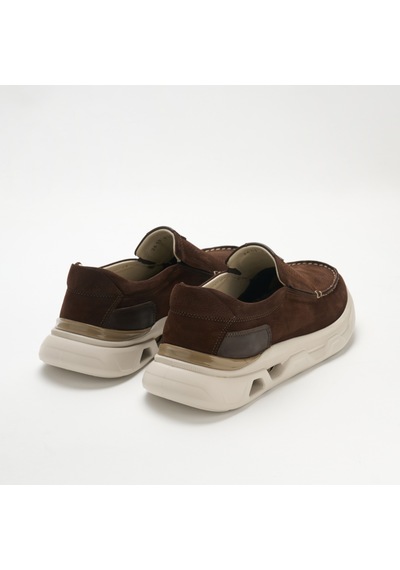Sneaker Erkek Og-2413 John May 924-144 Kahve Hvl Nubuk-kahve Marsel Kahverengi