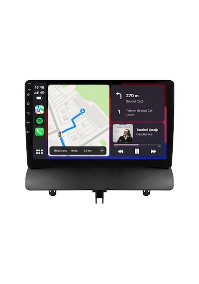 Ford Transit Courier Android Multimedya 2014-2023 Carplay Android Auto Navigasyon 4gb Ram 32gb 9"