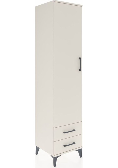 Hyperion Dolap 2 Raflı 2 Çekmeceli Tek Askılı 44x44x195 Aytaşı-aytaşı Aytası
