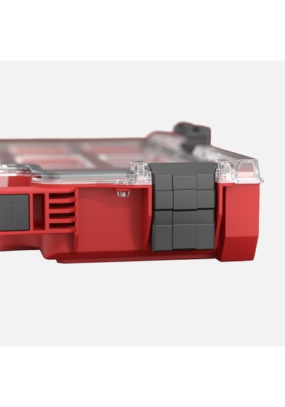 Qbrick System Pro Organizer 200 Red Ultra Hd 6 L Organizer, 8 Kovalı, Kırmızı
