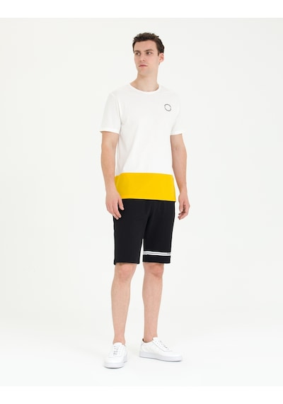 Pierre Cardin Erkek Ekru Tişört 50265498-Vr019 Ekru