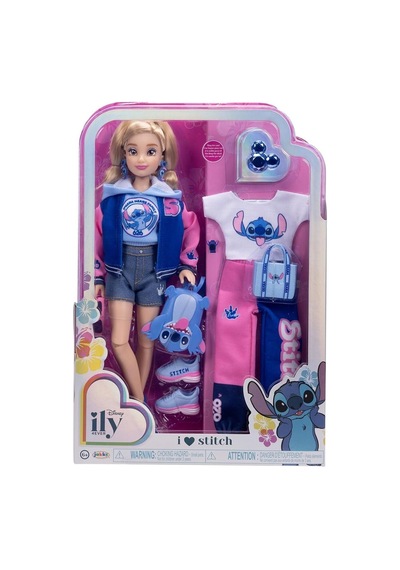 Jkıly23946 Disney İly 4ever Stitch Kolej Temalı Bebek Kıyafet Ve Aksesuarları