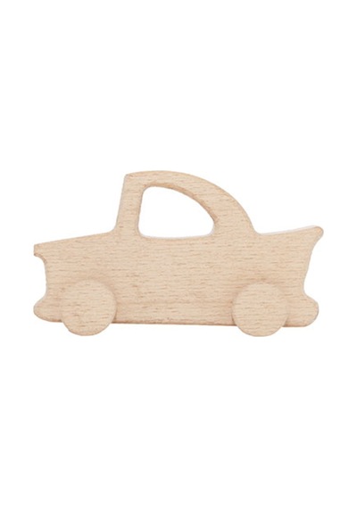 Cwwtoys Klasik Araba Boyasız Ahşap Oyuncak, Masif Kayın, 18 Ay+