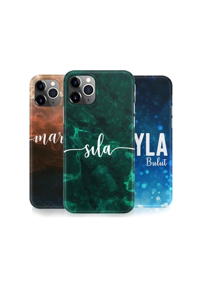 Apple iPhone Uyumlu 11 Pro Max Kılıf Kişiye Özel Silikon Kılıf Üzerine Yazı